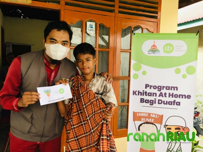 IZI Riau bersama Majlis Taklim PTPN V gelar program Khitanan at Home